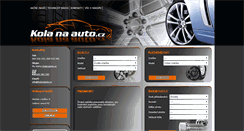 Desktop Screenshot of kola-na-auto.cz
